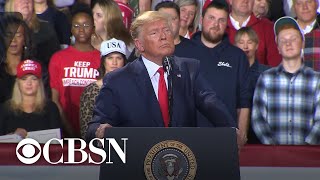 Trump mocks Rep Debbie Dingell and her late husband John Dingell at rally [upl. by Siegfried844]