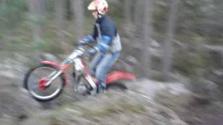 Outdoor trial in Finland montesa [upl. by Jsandye432]