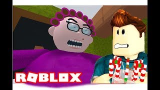 الهروب من جدتى المجنونة فى لعبة roblox 👵🏃 [upl. by Pitchford]