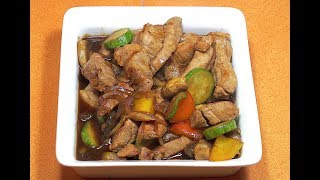 Chinese Pork amp Vegetables  Chinese Stir Fry Pork  Easy Chinese Pork Recipe [upl. by Brindle]