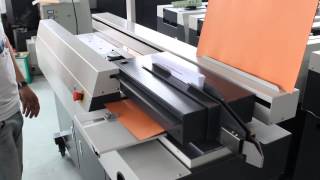 Hot melt glue binding machine from BindTec [upl. by Maxama226]