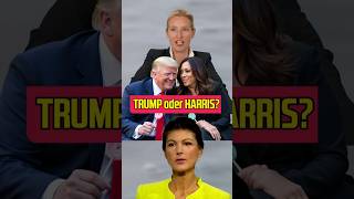 Trump oder Harris tvduell Weidel wagenknecht [upl. by Jillie]