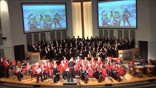 I Vow To Thee My Country by the 15th Field Band and Vancouver Welsh Mens Choir [upl. by Kcirtapnhoj191]