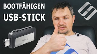 💻 Erstellung eines bootfähigen USBSticks 💽 für Windows 1110 8 7  Einfach und schnell [upl. by Daisy]