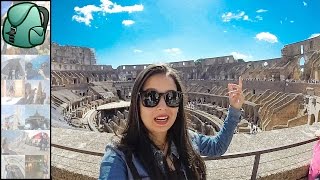 Quase fomos barrados no COLISEU  Roma vlogs [upl. by Drogin238]