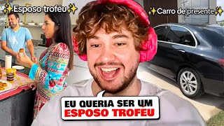 COMO É A VIDA DE UM ✨ESPOSO TROFÉU✨  React Tiktoks [upl. by Farnham392]