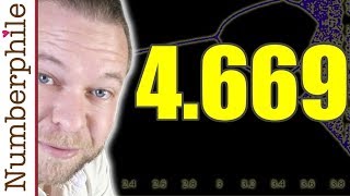 The Feigenbaum Constant 4669  Numberphile [upl. by Ifok419]