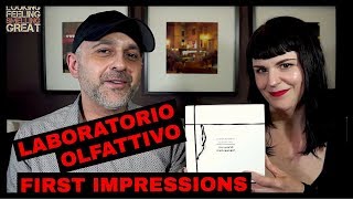 Laboratorio Olfattivo Perfumes First Impressions [upl. by Wieche]