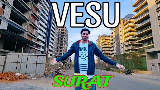 surat City VIP road  prime location VESU City surat skyliner [upl. by Asiluj]