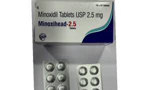 Minoxihead 25 Tablets Minoxidil Tablets USP 25 mg [upl. by Hirai405]