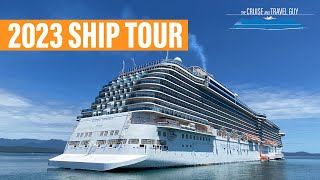 MAJESTIC PRINCESS  FULL SHIP TOUR  2023 [upl. by Geno]