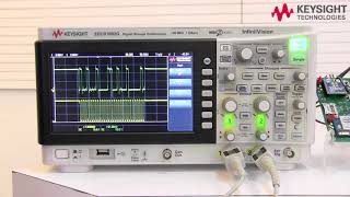 Learn IoT and I2C protocol with Keysight IoT Applied Courseware and Oscilloscope [upl. by Mcnelly141]