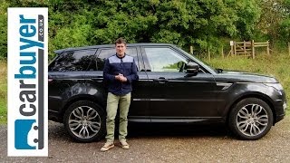 Range Rover Sport SUV review  Carbuyer  Mat Watson [upl. by Haissi]