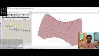 Creating a Pringle Hyperbolic Paraboloid in Rhino Grasshopper [upl. by Gillead]