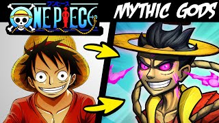 What if ONE PIECE Characters were MYTHICAL GODS Lore amp Speedpaint [upl. by Molloy721]