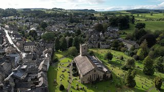 Kirkby Lonsdale 002  Ruskins View  JMW Turner  John Ruskin  Cumbria  Drone [upl. by Ayo668]