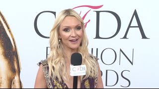 2016 CFDA Fashion Awards Zanna Roberts Rassi on the Red Carpet with Designers and Celebrities [upl. by Asseram885]