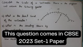 Physics Electric current numerical CBSE 2023  What is least count [upl. by Herring]