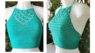 Top au CROCHET Facile toutes tailles [upl. by Rosa]