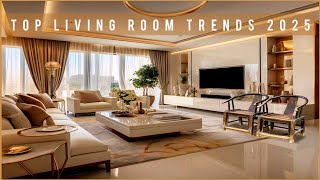 Top 12 Living Room Design Trends 2025  Stylish amp Functional Ideas for Your Home [upl. by Phillane]