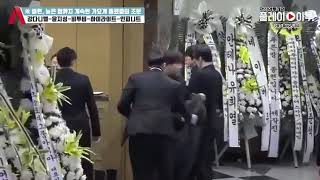 171219 INFINITE Went to Jonghyuns funeral hall [upl. by Lednew778]