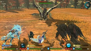 Monster Hunter Stories 2  Gameplay 181  RareSubespecies Den Coop  Silver Rathalos Coop [upl. by Alanah]