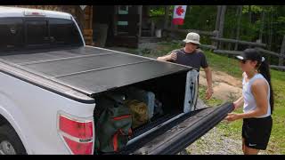 CW Ltd Fold Back 20 Tonneau Cover Feature Video [upl. by Derrek]