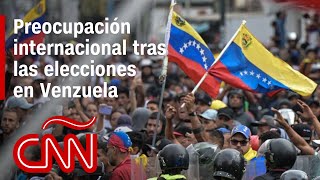 Preocupación en la Unión Europea tras las elecciones presidenciales en Venezuela [upl. by Derk]