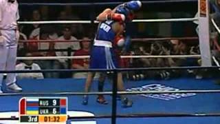 Vasyl Lomachenko vs Albert Selimov  World Boxing Championships Chicago 2007 Final 57 kg [upl. by Lessirg96]