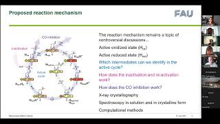 Hydrogenase Lectures 2022 Episode 5 Part 2 Ingrid Span [upl. by Dleifniw]