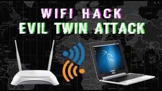 How To Hack A WiFi Network By Evil Twin Method Kali Linux Tutorial [upl. by Anabal]