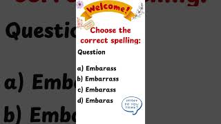 quotSpelling Bee Can You Spell Emss Part 8 spelling speakingskills [upl. by Bobker]