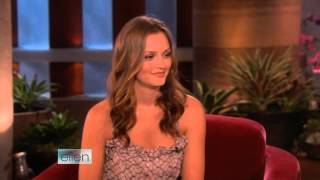 Leighton Meester On Ellen 24042009  LEGENDADO [upl. by Llert]