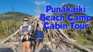 Punakaiki Beach Camp Cabin tour [upl. by Kcirdehs]