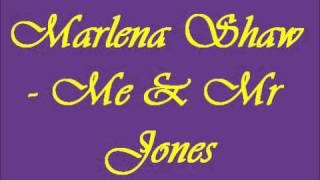 Marlena Shaw  Me amp Mr Jones [upl. by Sivie]