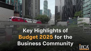 Key Highlights of Budget 2025 for the Business Community [upl. by Yhtuv]