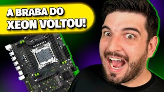 A MELHOR PLACA MÃE para Kit Xeon X99 Testando a Machinist MR9A comprada no 1111 [upl. by Akinna]