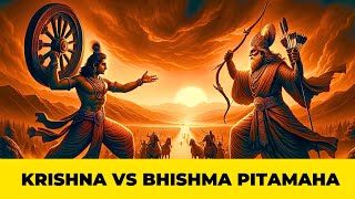 Shri Krishna vs Bhishma Pitamaha  Story of Bhishma Pitamaha [upl. by Hanni]