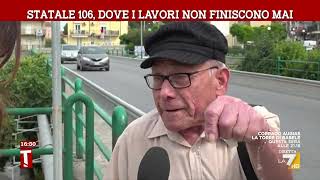 Statale 106 dove i lavori non finiscono mai [upl. by Nylannej]