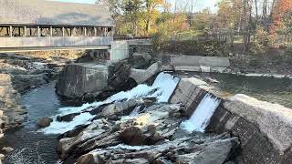 4K Quechee Falls in Vermont [upl. by Akilam288]