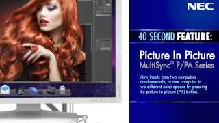 Picture In Picture  NEC Display Solutions [upl. by Notsud]