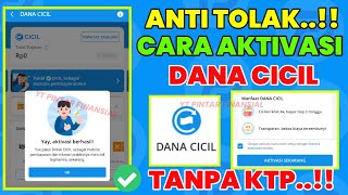 Resmi Ojk ✅ Cara Memunculkan Dana Cicil Dana Paylater Tidak Muncul  Aktivasi DANA CICIL [upl. by Ilowell]