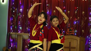 Christmas dance in nepali songChristmas ko chisoOikos church Dharan [upl. by Bitthia]