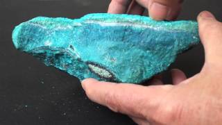 Gem Silica Chrysocolla Inspiration Mine Arizona USA GSVTK 2 [upl. by Broome]