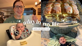 Stay At Home Mom Vlog  Productive Day In My Life Easy Chicken Crockpot Recipe amp Baby Led Weaning [upl. by Maloy]