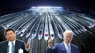 America is also Stunned by Chinas Largest High Speed Rail Network in the World [upl. by Pinkham452]