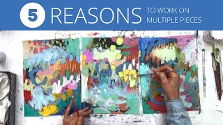 Unlock Your Creative Potential 5 Reasons Why Working on Multiple Art Pieces is a GameChanger [upl. by Yarvis]