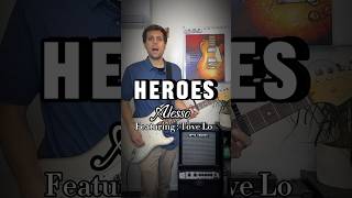 Heroes  Alesso  Guitar Cover guitar cover music heroes [upl. by Trub]