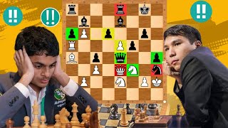 Aggressive Ending Chess Game  16 By Wesley So vs Nihal Sarin [upl. by Yoc]