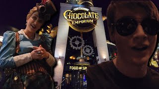 My First Time at Toothsome Chocolate Emporium at Universal Orlando Resort [upl. by Wye382]